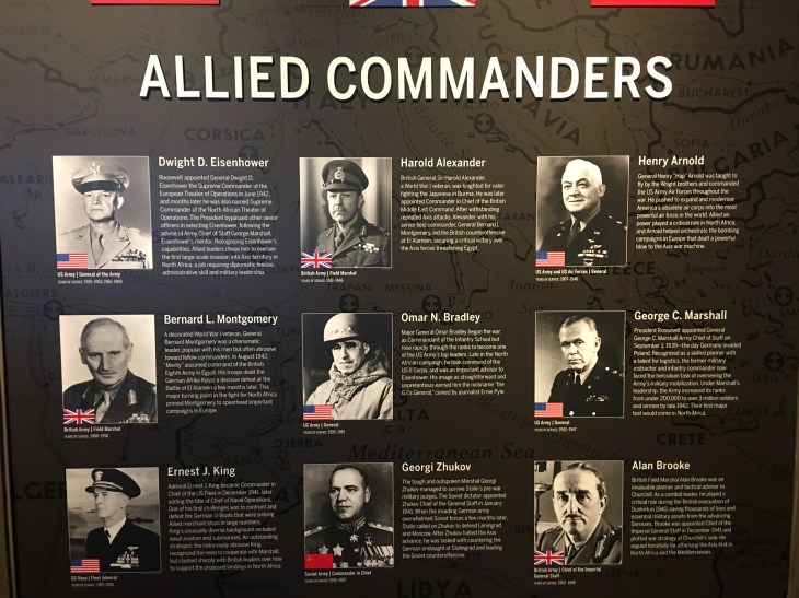 Allied coomanders